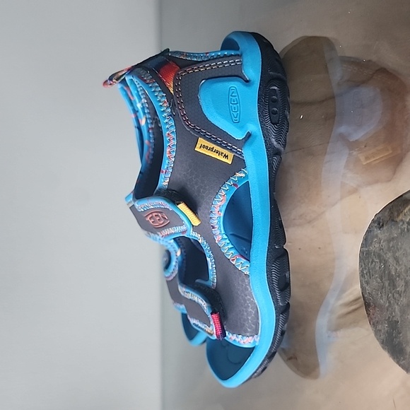 KEEN Knotch Creek Blue Sandal Boys 10 - Picture 3 of 8